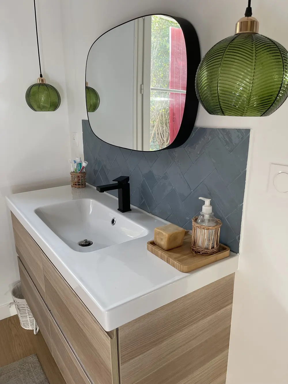 Rénovation complète d'appartement à Lyon dans une pièce de vie