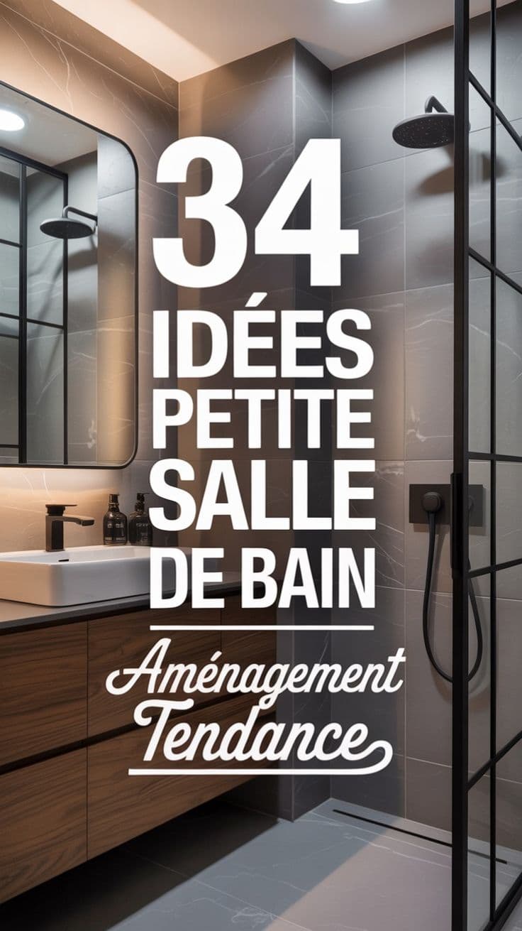 Idées Modernes pour Aménager une Petite Salle de Bain Tendance pour 2026